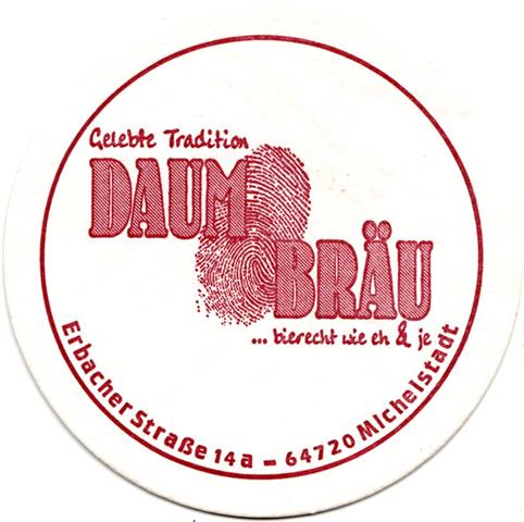 michelstadt erb-he daum rund 1a (215-daum bru-rot)